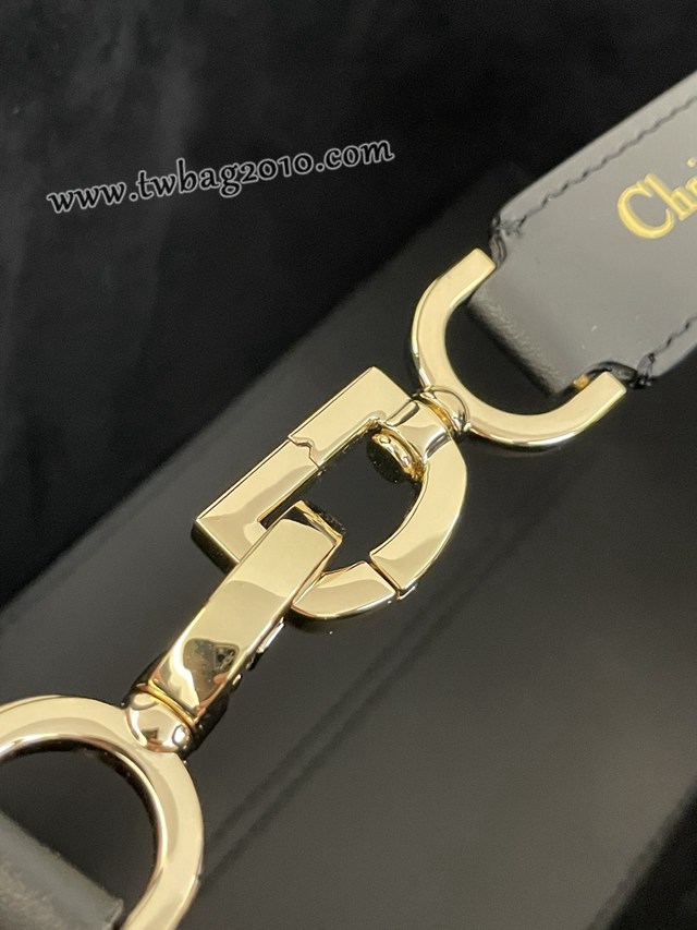 Dior专柜新款迪奥高仿原单小号黑色Toujours系列大菱格休闲女包 djfk1431